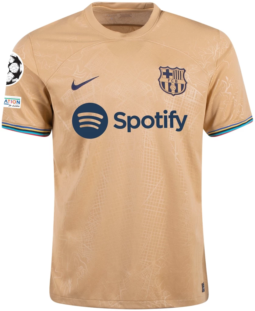 Barcelona 22/23 UCL Away Jersey - JerseyMotion