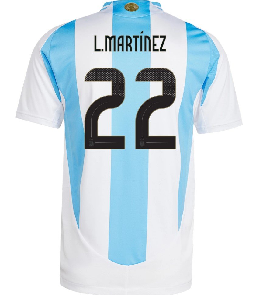 L. Martínez Argentina 2425 Authentic Home Jersey