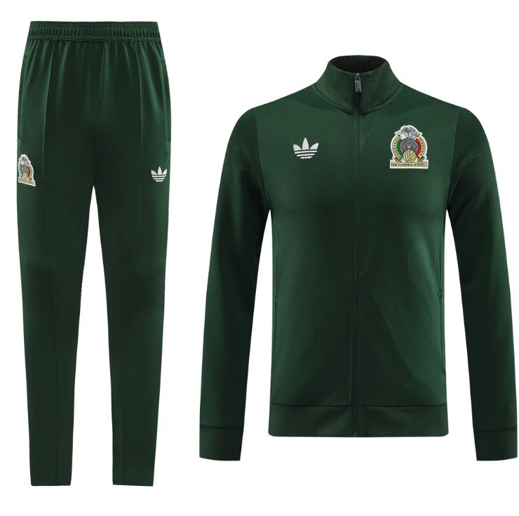 Mexico 24/25 Green Tracksuit - JerseyMotion