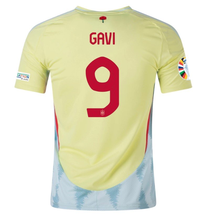 Gavi Spain 2425 Away Jersey