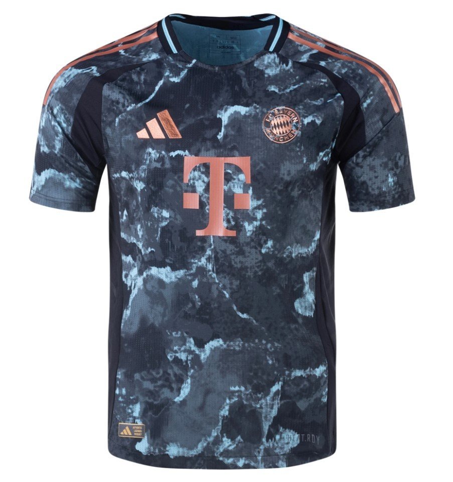 Bayern Munich 25 Authentic Away Jersey