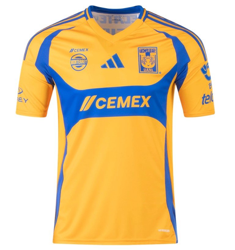 Tigres 2425 Home Jersey