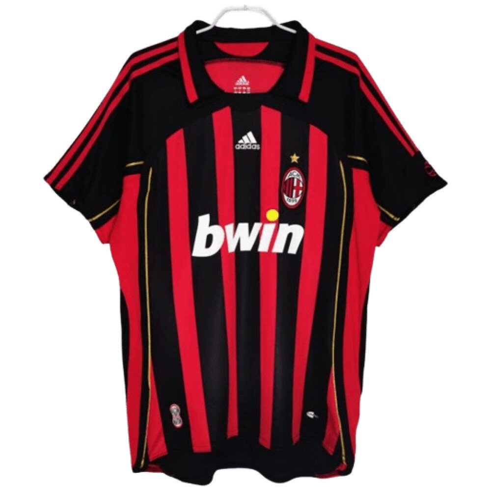 AC Milan 13/14 Home Long Sleeve Jersey - JerseyMotion -