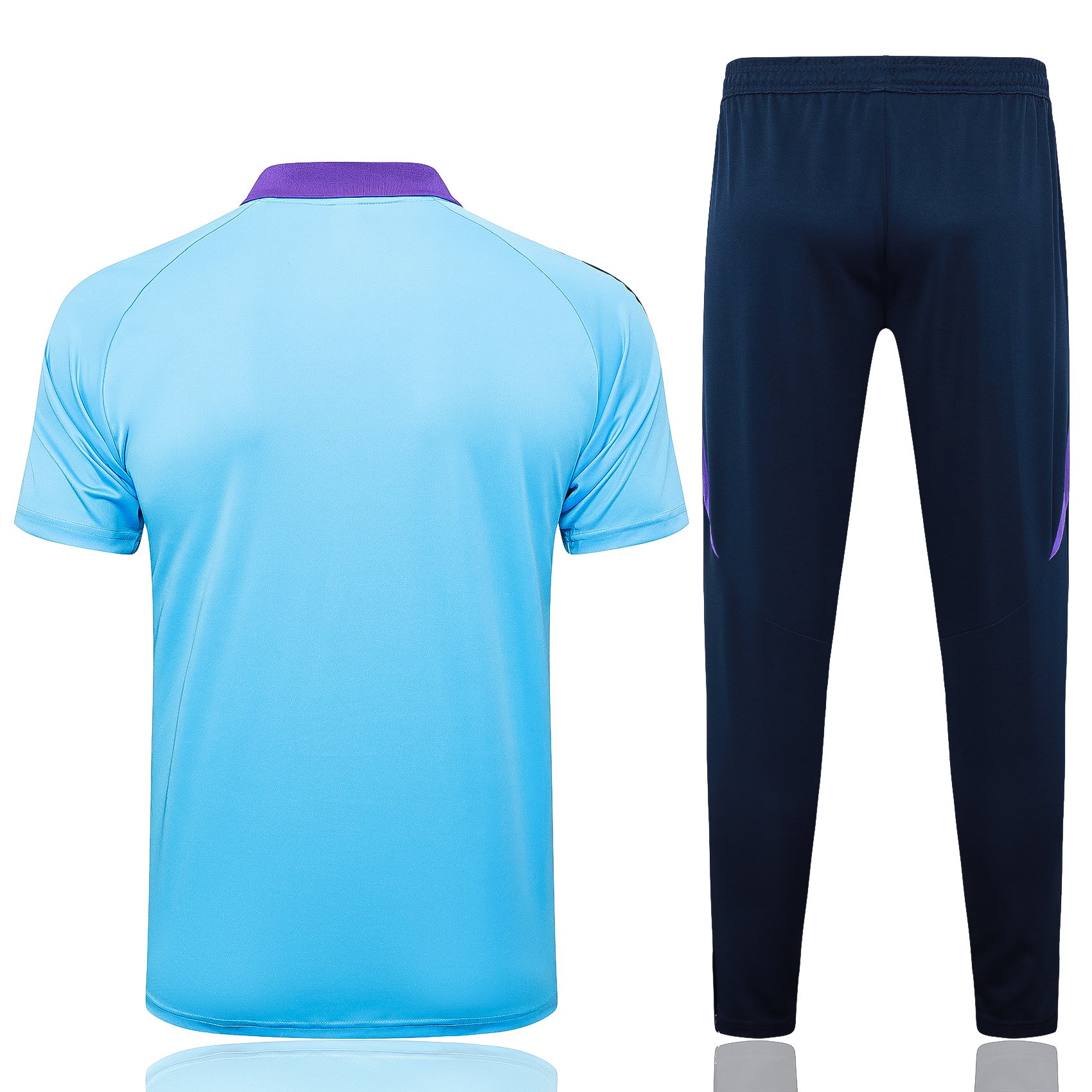 Argentina 2425 Training Polo Set (Light BlueBlack)2
