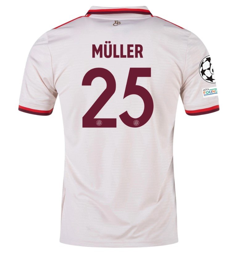Thomas Müller Bayern Munich 2425 UCL Third Jersey