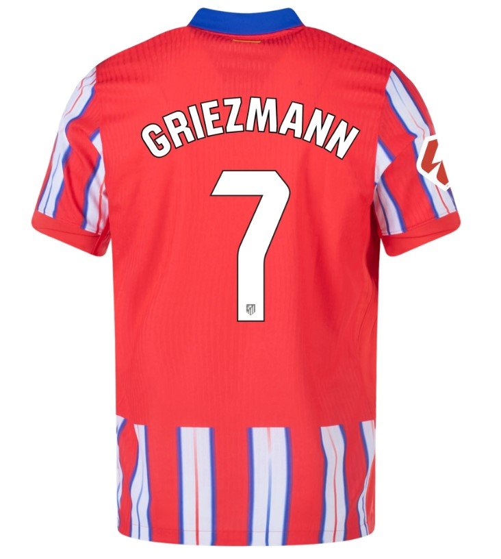 Griezmann Atletico Madrid 24/25 Authentic Home Jersey - JerseyMotion -
