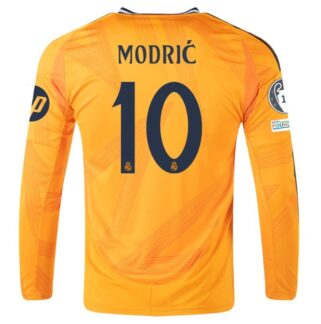 Modrić Real Madrid 24/25 UCL Away Long Sleeve Jersey