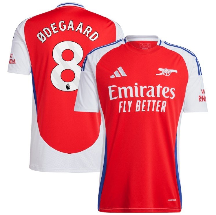 Ødegaard Arsenal 2425 Home Jersey