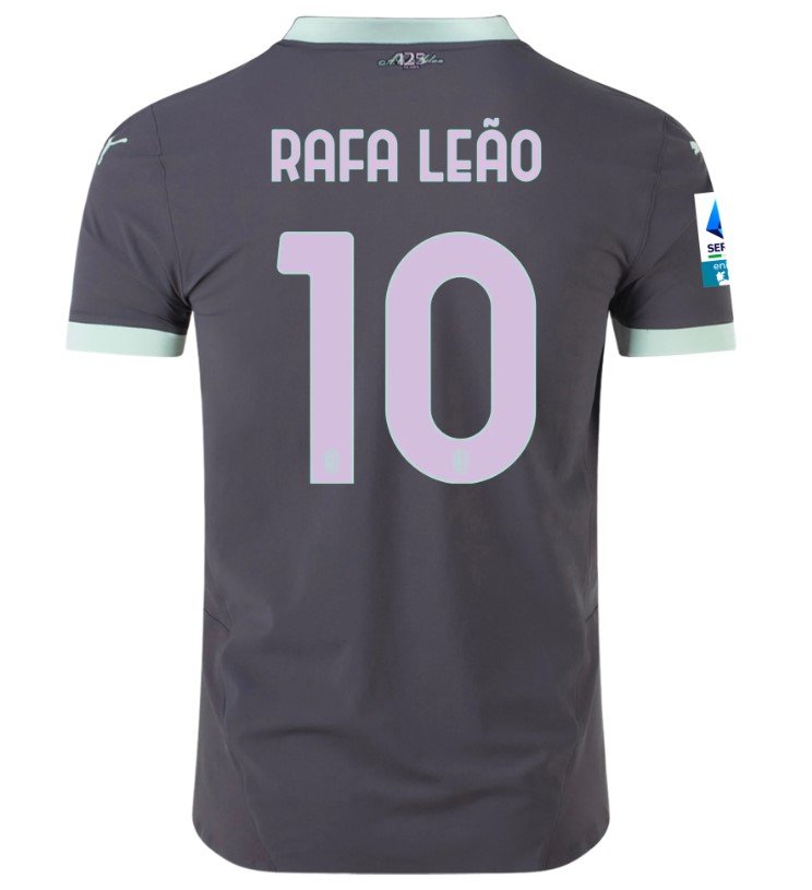 Rafael Leão AC Milan 2425 Authentic Third Jersey