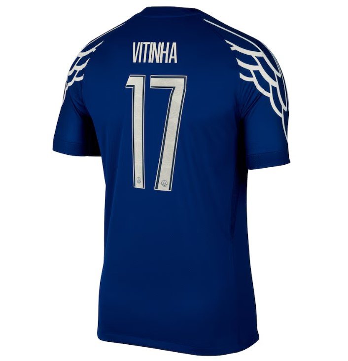 Vitinha PSG 24/25 Fourth Jersey (Cup printing) - JerseyMotion -