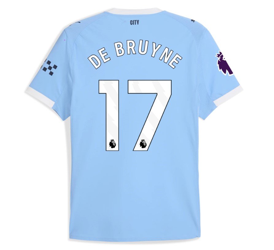 De Bruyne Manchester City 2526 Authentic Home Jersey