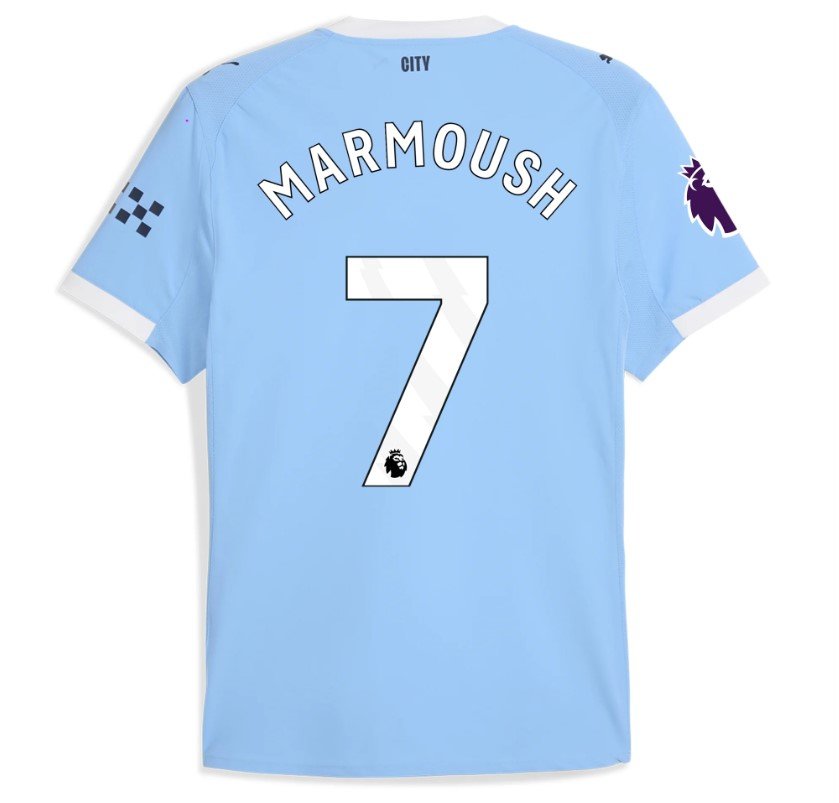 Marmoush Manchester City 2526 Authentic Home Jersey
