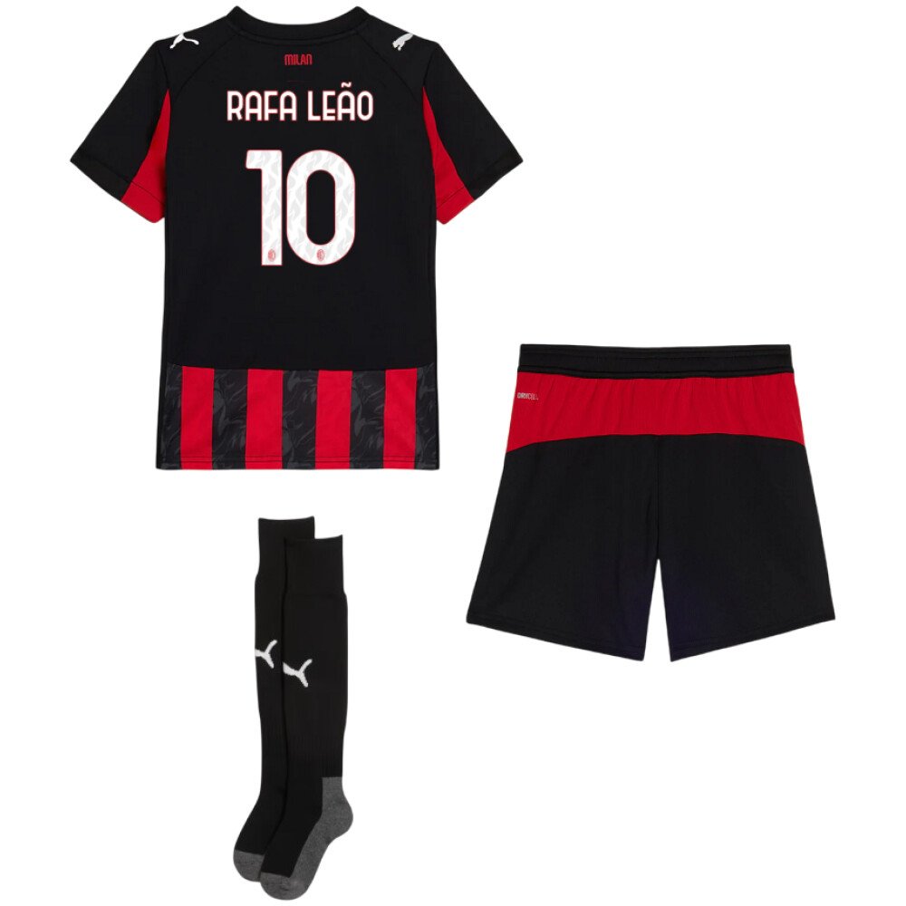 Theo AC Milan 25/26 Home Kids Kit - JerseyMotion -