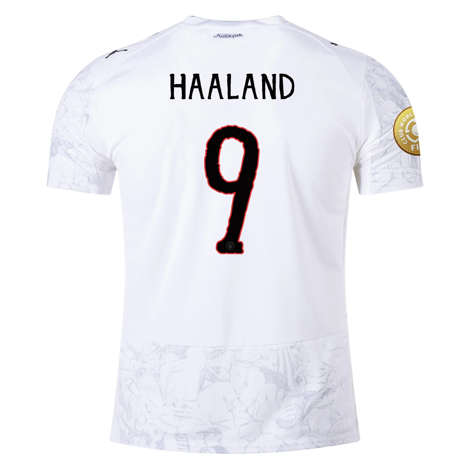 Haaland Manchester City 2526 KidSuper Club World Cup Home Jersey
