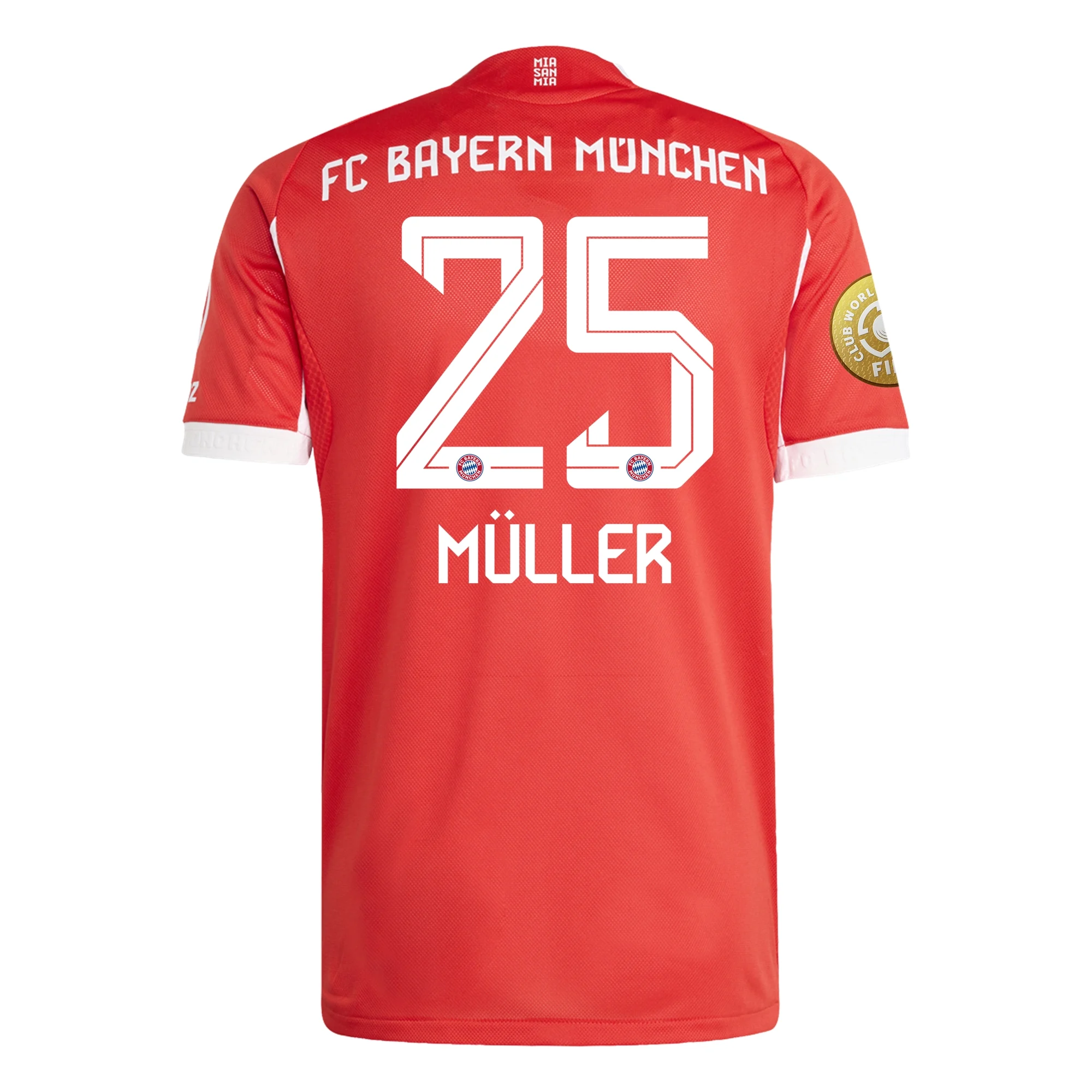 Müller Bayern Munich 2526 FIFA Club World Cup Authentic Home Jersey