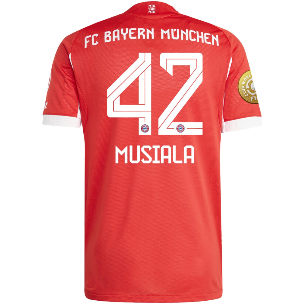 Olise Bayern Munich 25/26 Home Jersey - JerseyMotion -