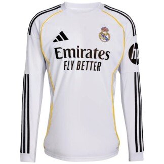 Real Madrid 25/26 Home Long Sleeve Jersey