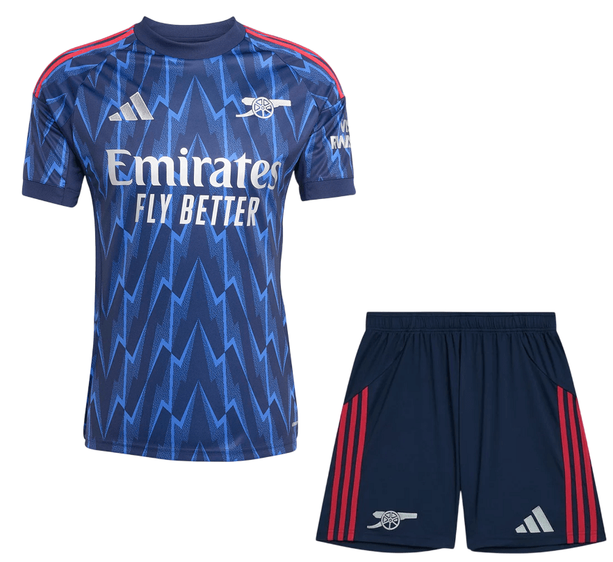 Arsenal 25/26 Away Kit - JerseyMotion -