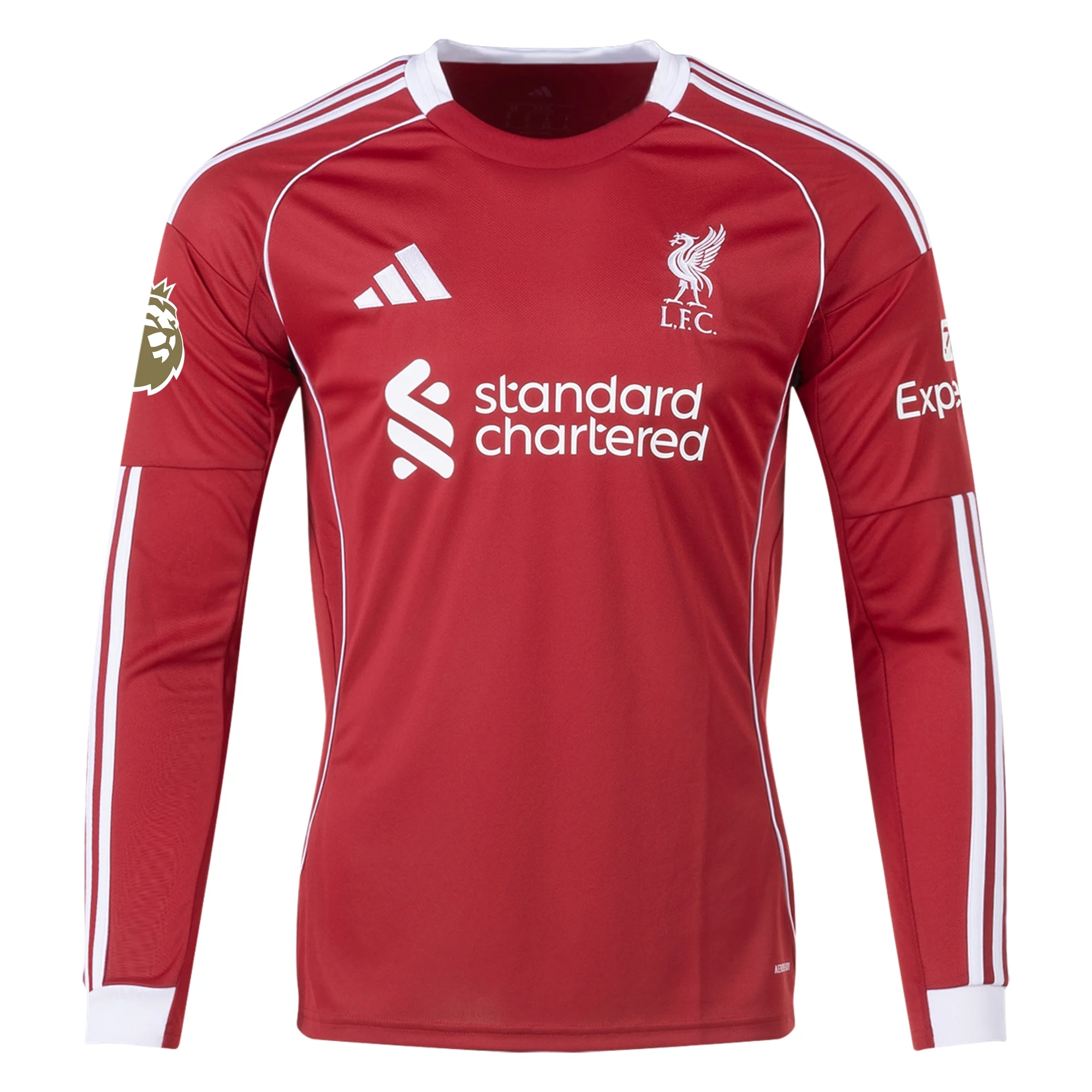 Szoboszlai Liverpool 25/26 Home Long Sleeve Jersey - JerseyMotion -