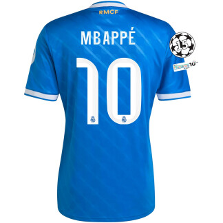 Mbappé Real Madrid 25/26 UCL Third Jersey