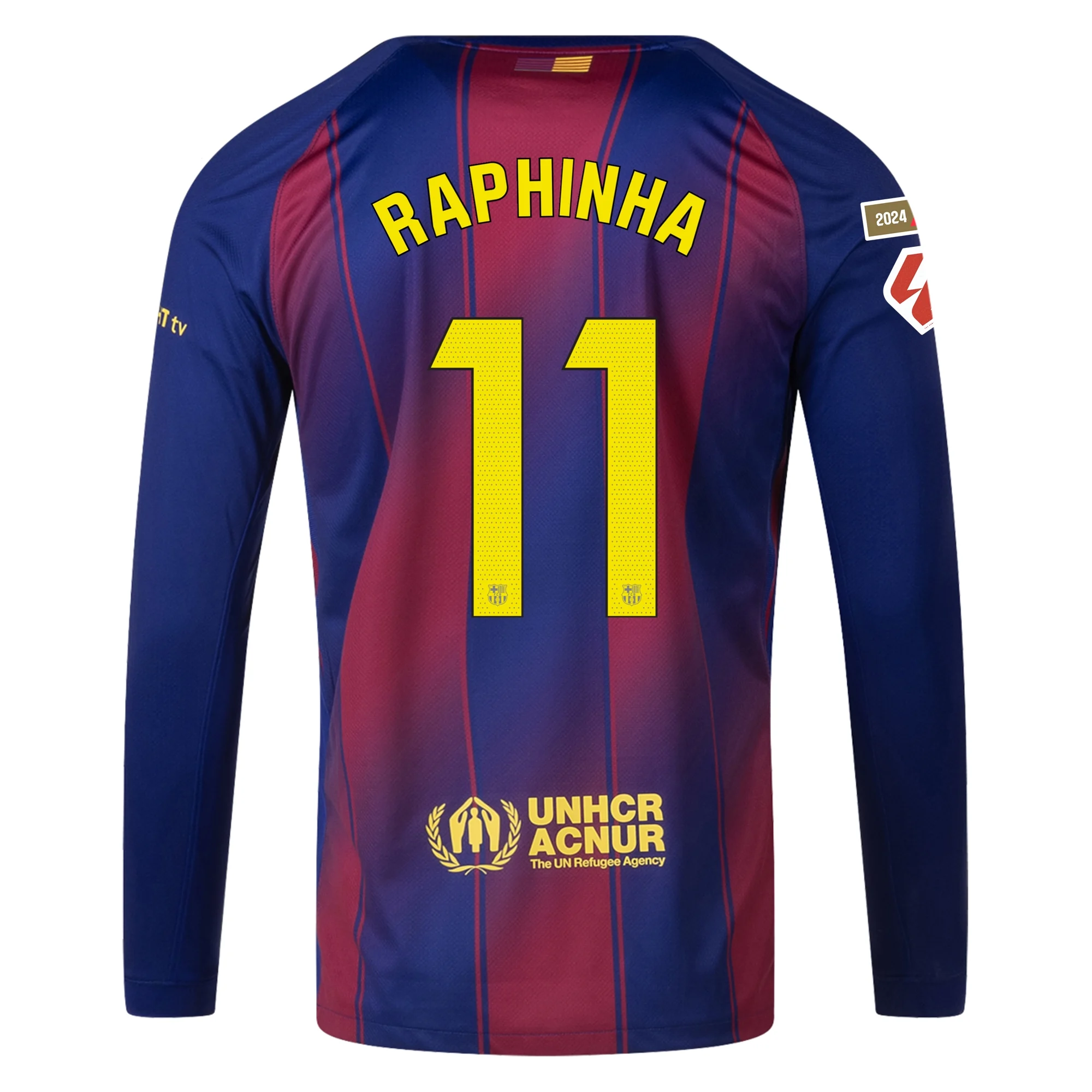 Raphinha-Barcelona-2526-Home-Long-Sleeve-Jersey