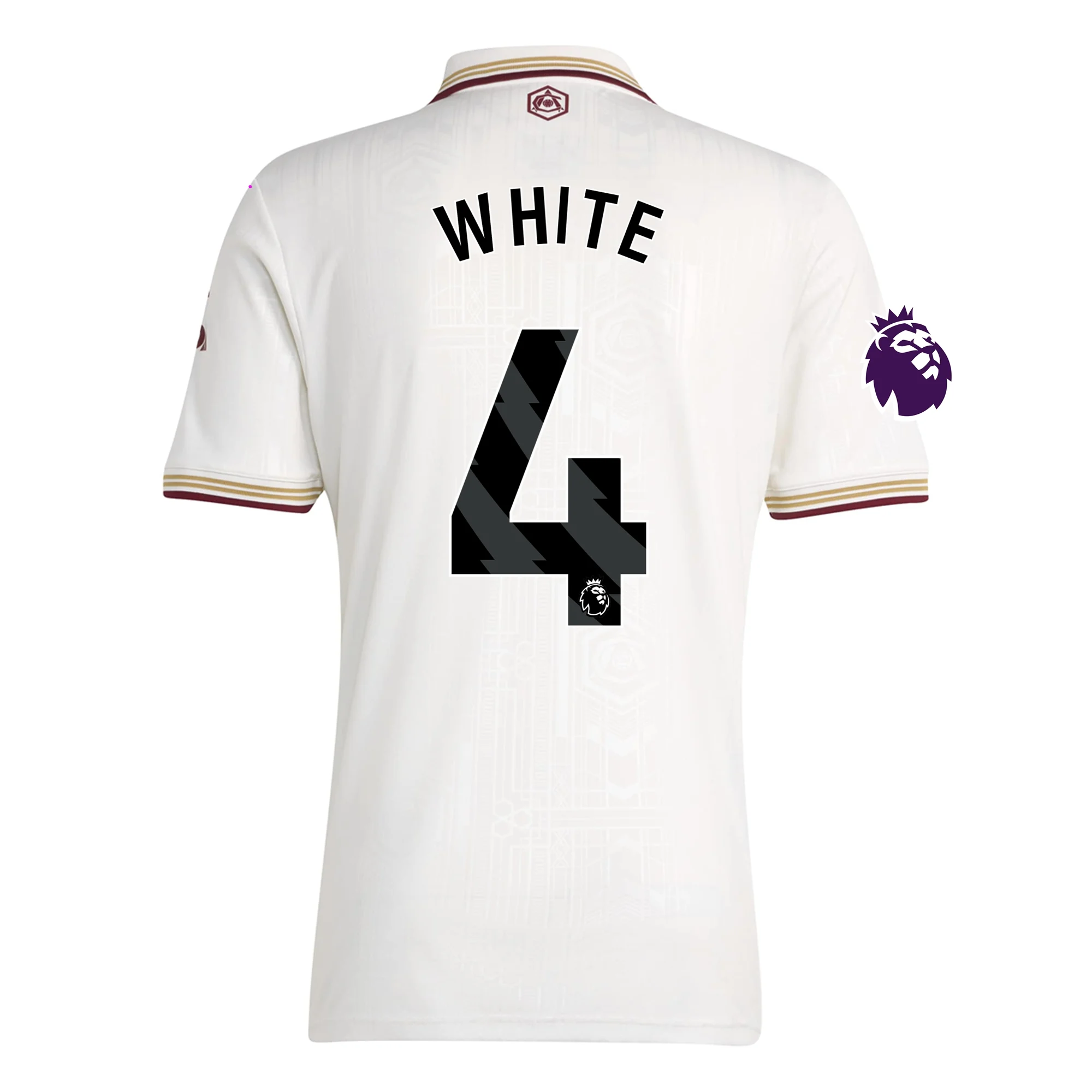 White Arsenal 2526 Third Jersey