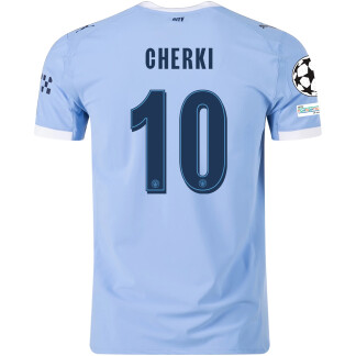 Cherki Manchester City 25/26 UCL Authentic Home Jersey