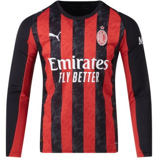 AC Milan 25/26 Home Long Sleeve Jersey