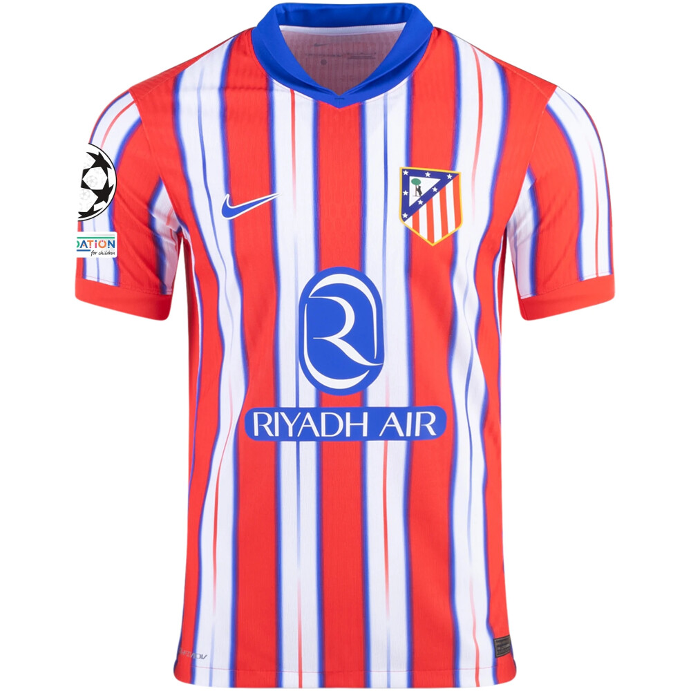 【日本未発売】Atletico Madrid Vaporedition24-25 J. Alvarez Atletico Madrid 24/25 Authentic Home Jersey
