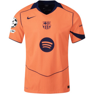 Cubarsí Barcelona 25/26 Authentic UCL Third Jersey