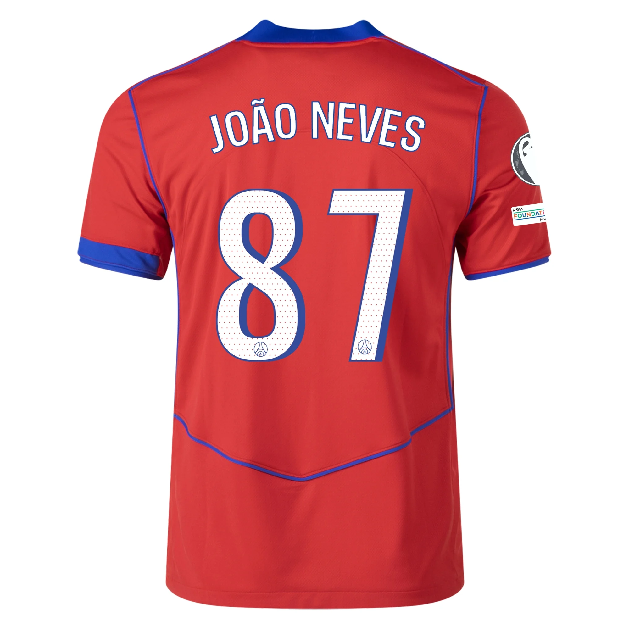 Nike Maillot PSG Dri-Fit ADV Match João Neves 87 4e 2025-2026 (Champions League