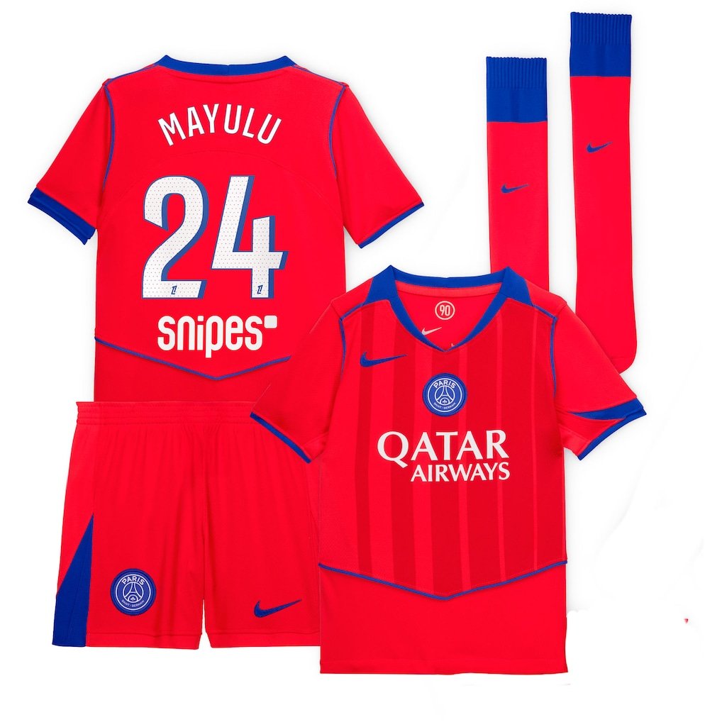 Zaïre-Emery PSG 23/24 UCL Third Jersey