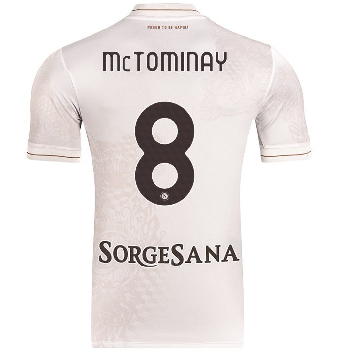 McTominay SSC Napoli 25/26 Away Match Jersey - JerseyMotion -