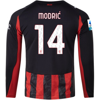 Modrić AC Milan 25/26 Home Long Sleeve Jersey