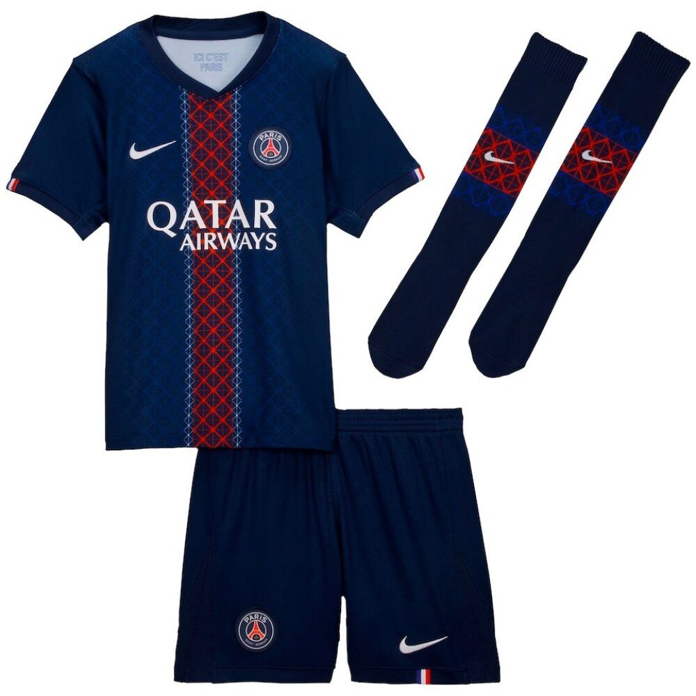 Lee Kang In PSG 24/25 Home Kids Kit - JerseyMotion -