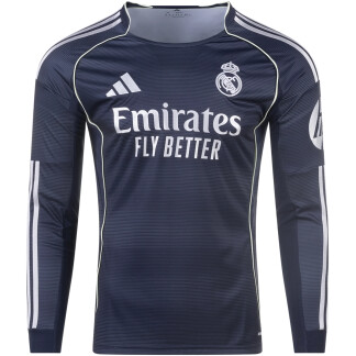 Real Madrid 25/26 Away Long Sleeve Jersey