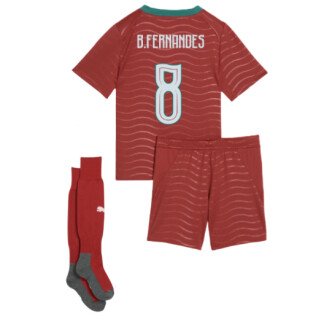 B.Fernandes Portugal 26/27 Home Kids Kit