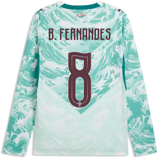 B. Fernandes Portugal 26/27 Long Sleeve Away Jersey