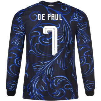 De Paul Argentina 26/27 Authentic Away Long Sleeve Jersey