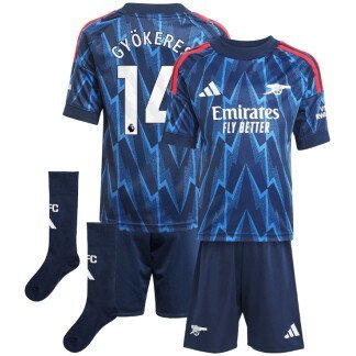 Gyökeres Arsenal 25/26 Away Kids Kit