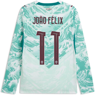 João Félix Portugal 26/27 Long Sleeve Away Jersey