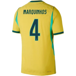 Marquinhos Brazil 26/27 Home Jersey