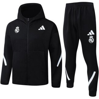 Real Madrid 25/26 Hooded Tracksuit