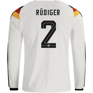 Rüdiger Germany 26/27 Long Sleeve Home Jersey
