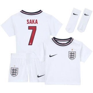 Saka England 26/27 Home Kids Kit