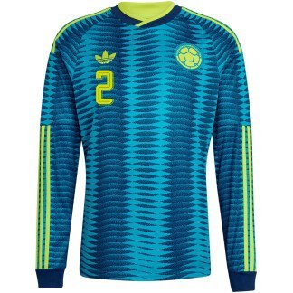 D. Muñoz Colombia 26/27 Long Sleeve Away Jersey