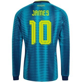 James Colombia 26/27 Long Sleeve Away Jersey