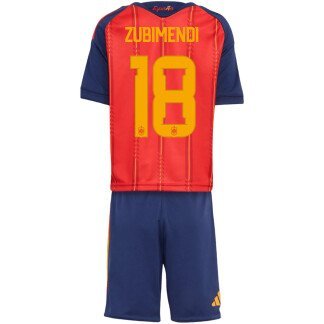 Zubimendi Spain 26/27 Home Kids Kit