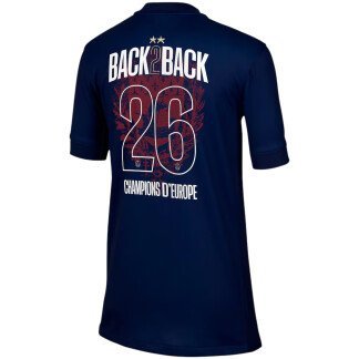 PSG 25/26 Champions of Europe 2026 Home Jersey