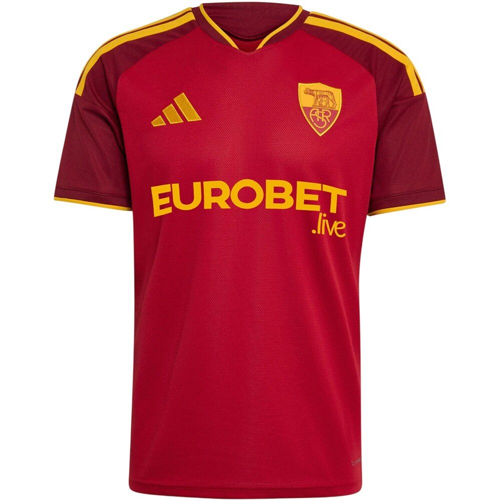 Mancini AS Roma 25/26 Home Jersey - JerseyMotion -